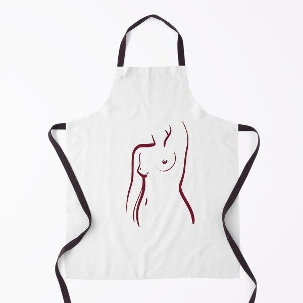 Item preview, Female body simple line illustration essentialized shape, nude woman designed and sold by Laura Ioana V.