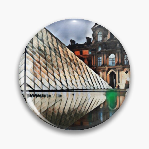 Item preview, Louvre Museum in Paris designed and sold by Elxy.