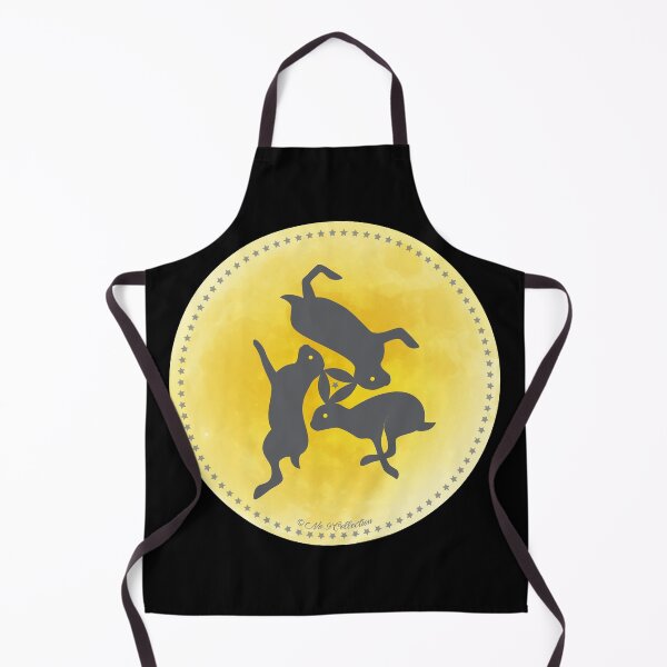 Item preview, 3 running hares on the moon designed and sold by Nijn.