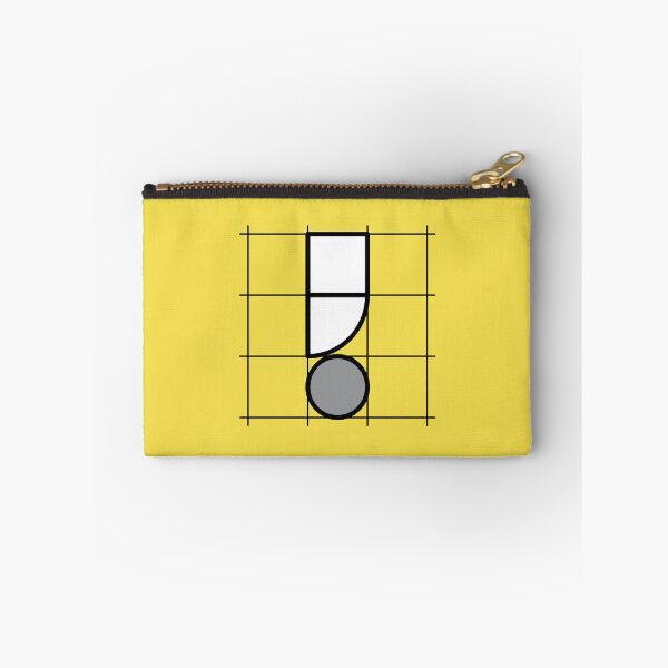 Item preview, Exclamation Mark // Perfectionist Alphabet (Pantone Illuminating + Ultimate Gray) designed and sold by fumauk.