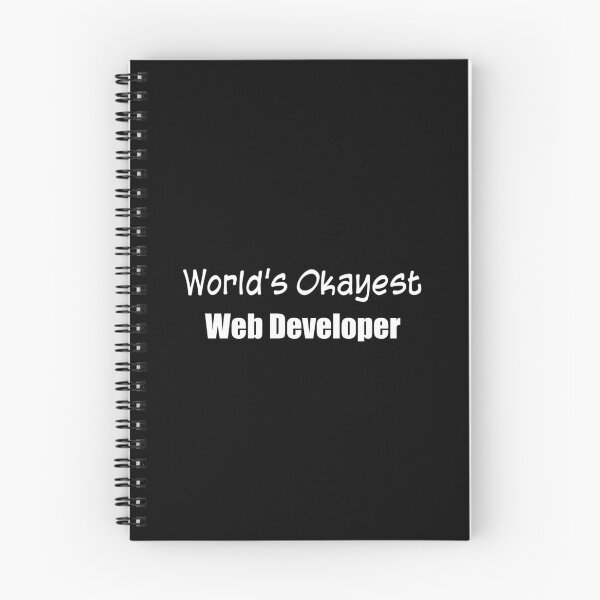 Item preview, World's Okayest Web Developer designed and sold by yoshra.