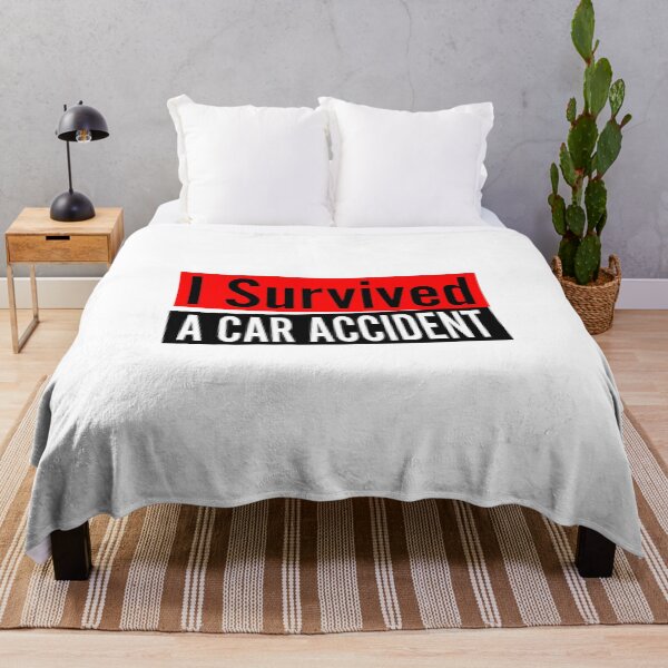 Item preview, I Survived A Car Accident Classic Sticker Design designed and sold by Glike.
