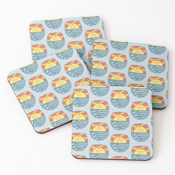 Item preview, Surfside Beach Texas TX Retro Ocean Sunrise designed and sold by palmettodigital.