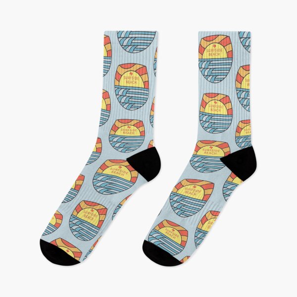 Item preview, Surfside Beach Texas TX Retro Ocean Sunrise designed and sold by palmettodigital.