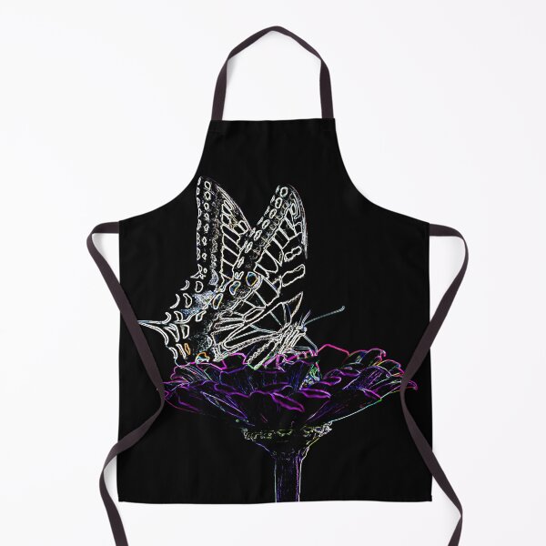 Item preview, Neon Butterfly and Flowers designed and sold by JahidMunna.