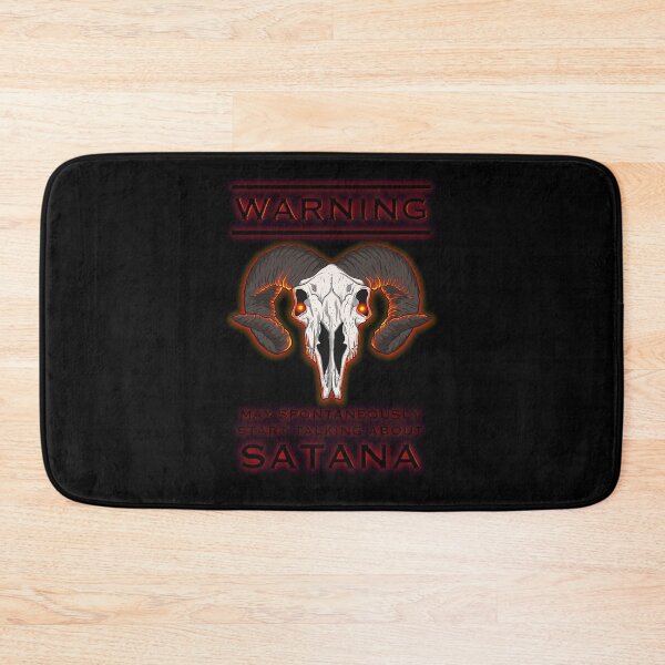 Item preview, warning! nay spontaneously start talking about satana  designed and sold by AnyAmazingArt  ✌️.