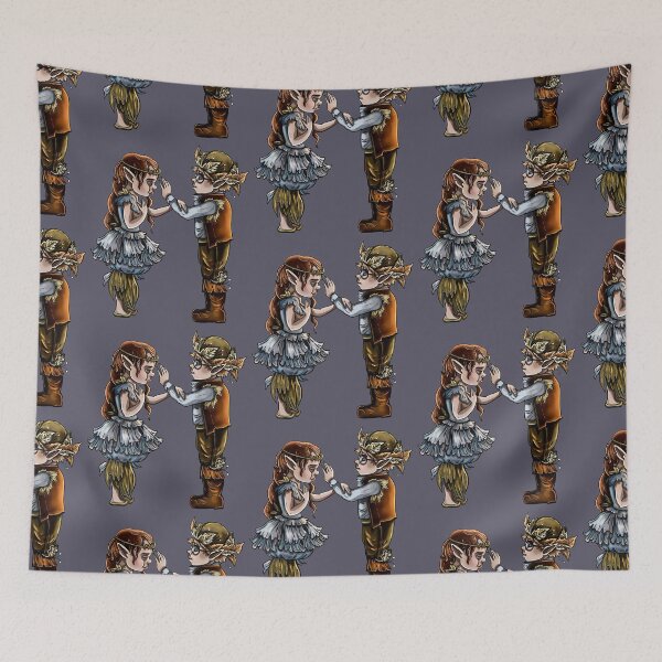 Item preview, Fairytale characters,  romantic elves in love.  designed and sold by LaraCoolart.