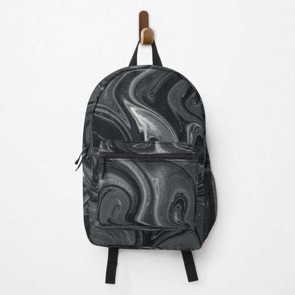 Item preview, Black and Grey Fluid Abstract Art designed and sold by Abstract65.