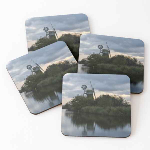 Item preview, Turf Fen windmill sunset designed and sold by cdkphotos.