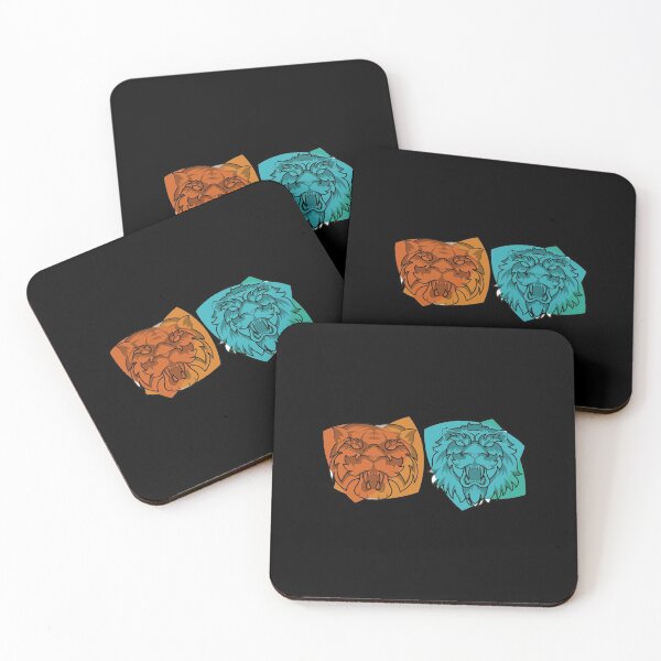 Item preview, Tiger vs lion designed and sold by FoxShop.
