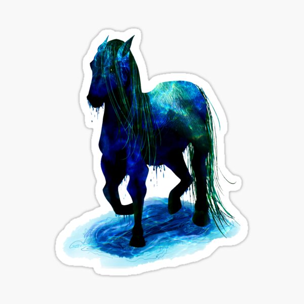 "Mythical Creature" Sticker for Sale by Blacklightco | Redbubble