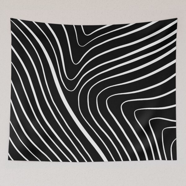 Item preview, Amazing simple aesthetic black and white lines designed and sold by Barolina.