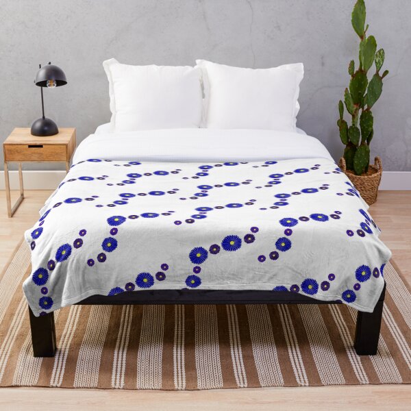 Item preview, Blue flowers designed and sold by Dance Beneath The Stars Designs.