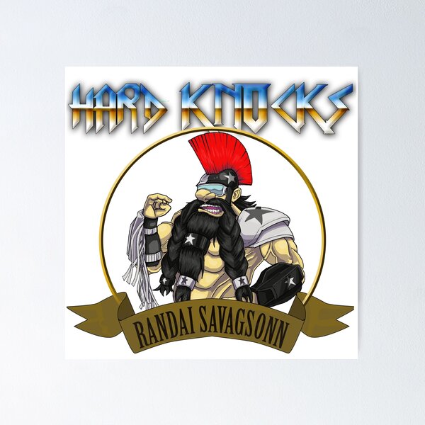 Item preview, Hard Knocks designed and sold by The Fluffenhammer Merch Store.