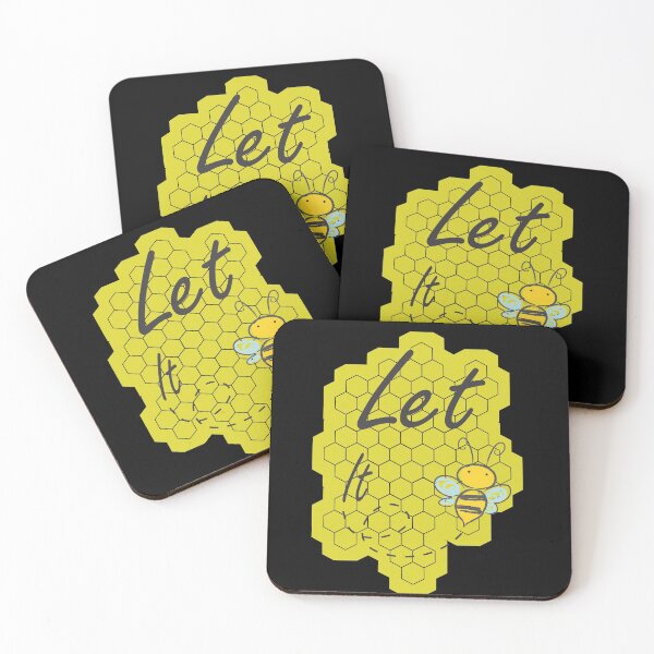 Item preview, Let It Bee Honey Bumble Bee Positive Inspirational designed and sold by BritzShop.