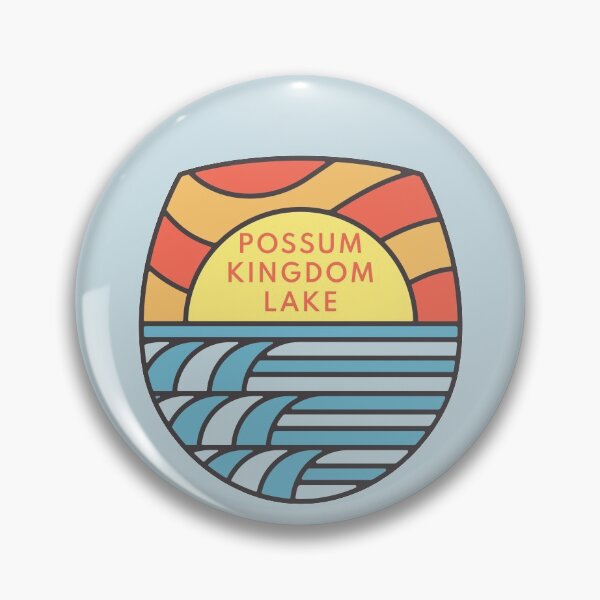 Item preview, Possum Kingdom Lake Texas TX Retro Ocean Sunrise designed and sold by palmettodigital.
