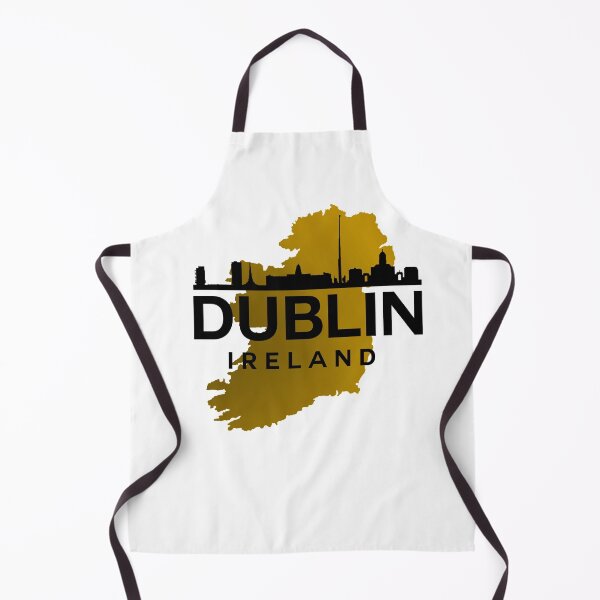 Item preview, Dublin Ireland Map and skyline designed and sold by IrishBeast.