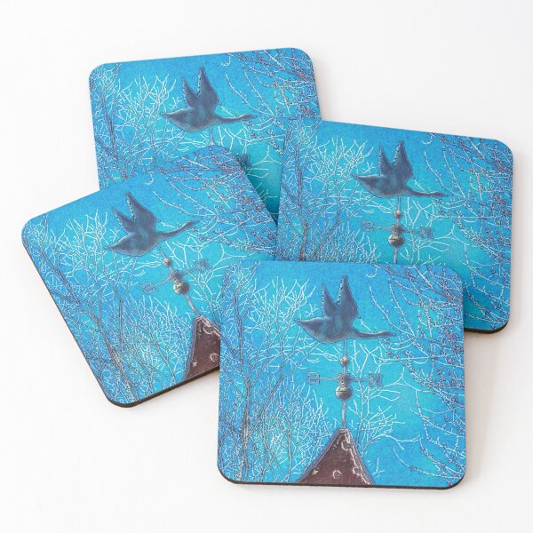 Item preview, Goose Flying North designed and sold by Leslie Montgomery Art.