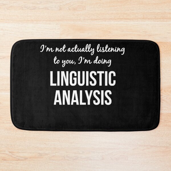 Item preview, Linguistic Analysis Gift designed and sold by AwesomeWorld1.