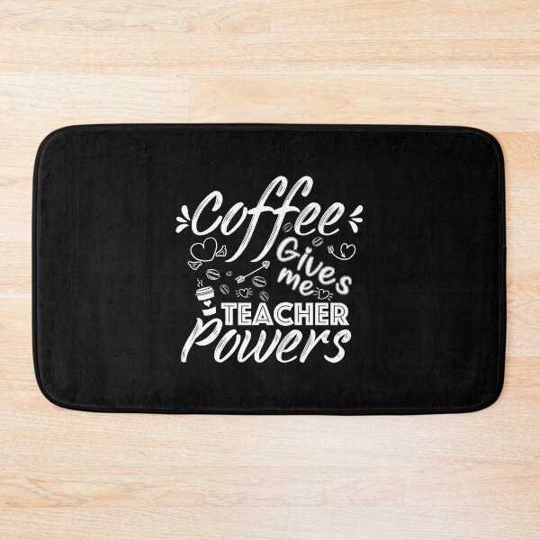 Item preview, Coffee Gives Me Teacher Powers Funny Teacher School Gifts designed and sold by KO-Design.