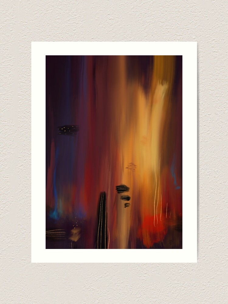 Alternate view of Abstract lullaby  Art Print