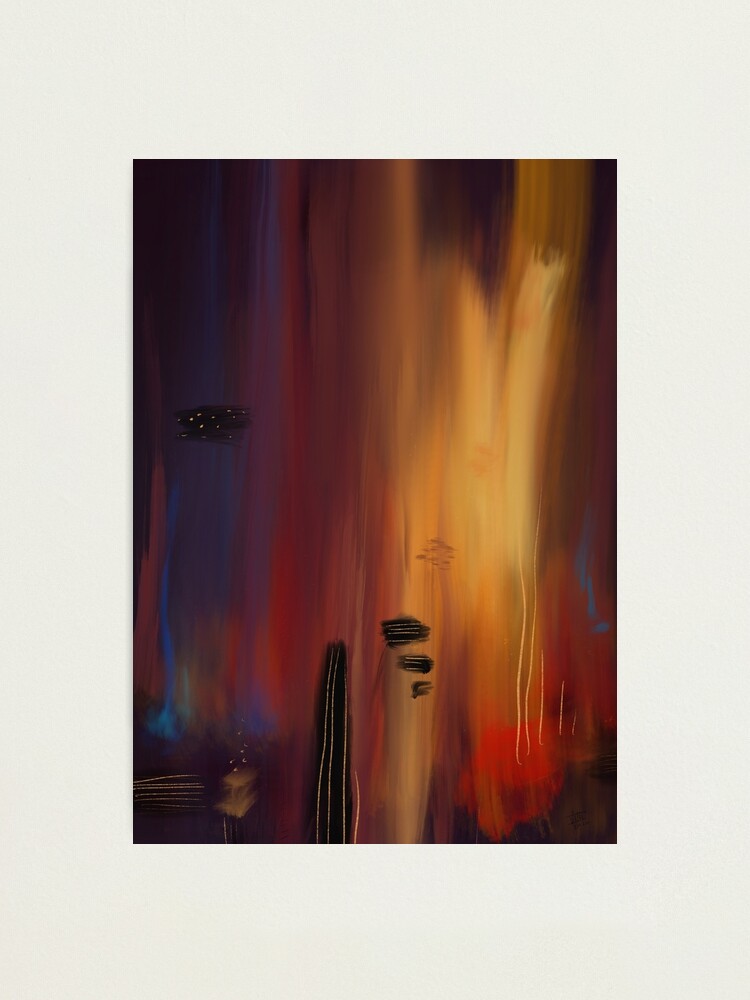 Alternate view of Abstract lullaby Photographic Print