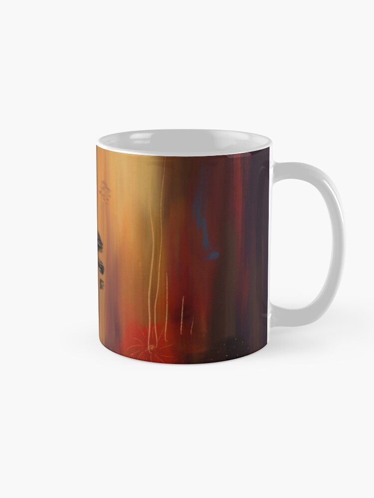 Alternate view of Abstract lullaby Coffee Mug