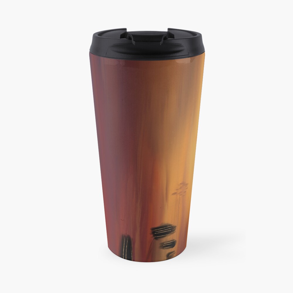 Abstract lullaby Travel Coffee Mug