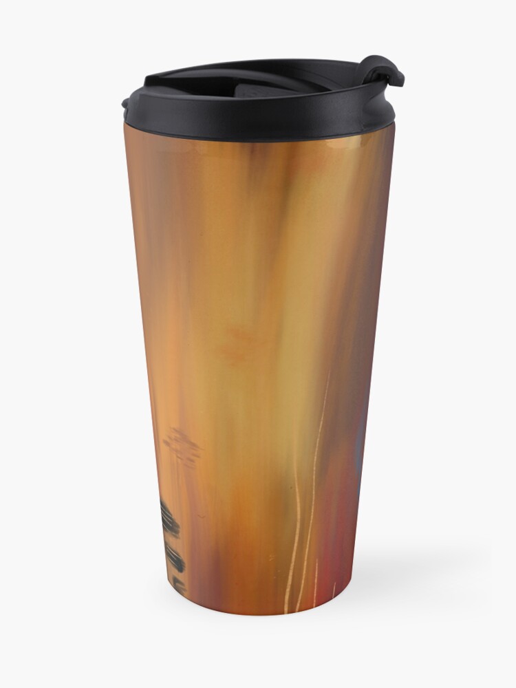 Alternate view of Abstract lullaby  Travel Coffee Mug