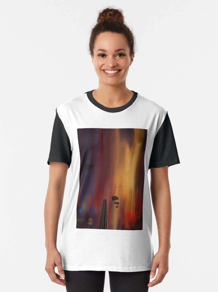 Alternate view of Abstract lullaby Graphic T-Shirt