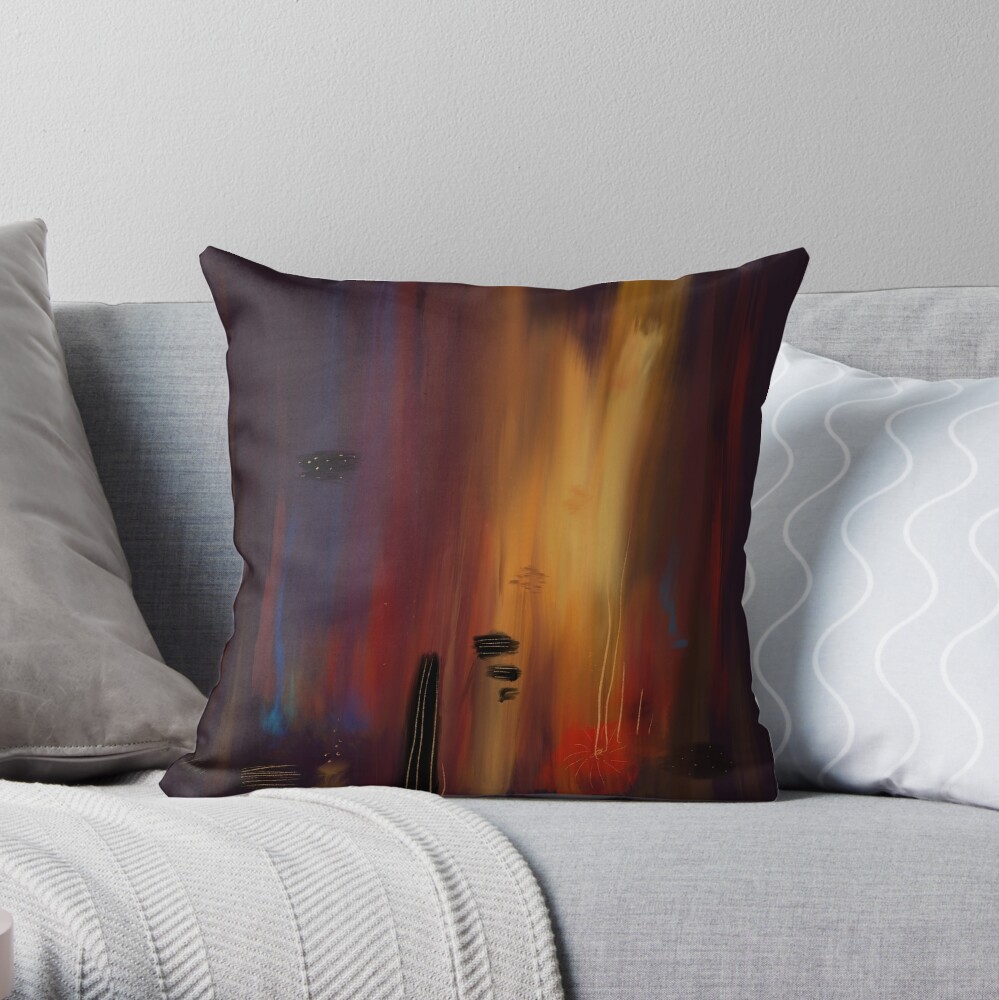 Item preview, Throw Pillow designed and sold by anguanatatu.