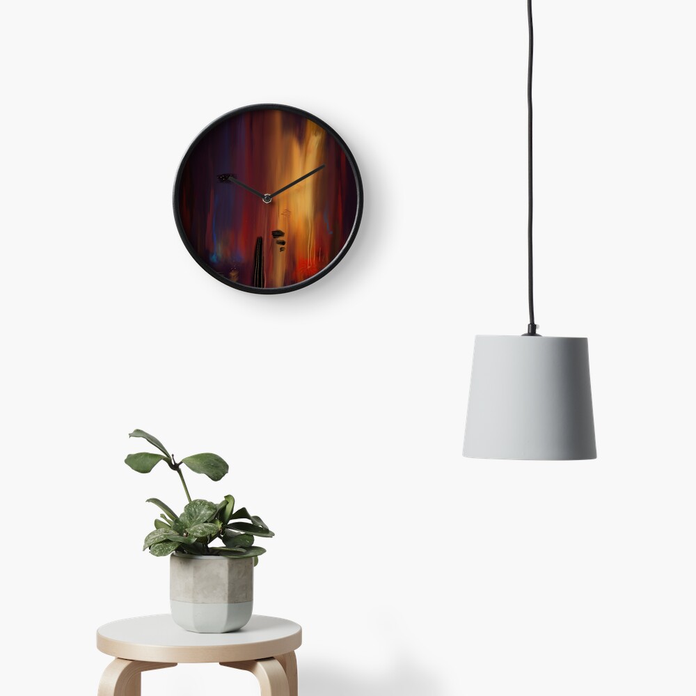 Item preview, Clock designed and sold by anguanatatu.