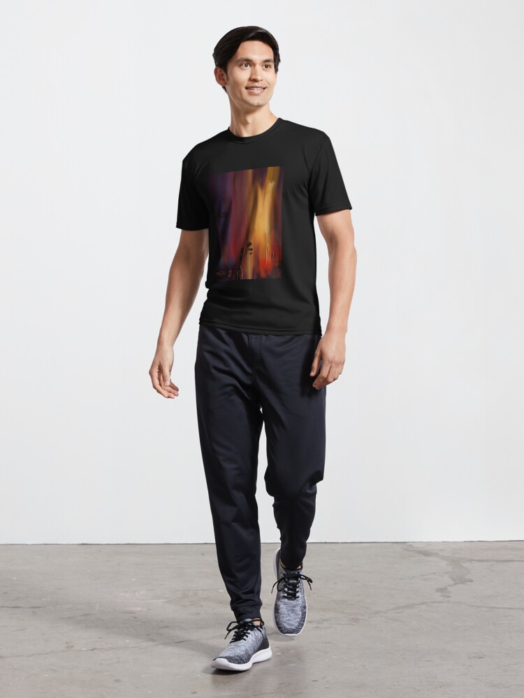 Alternate view of Abstract lullaby Active T-Shirt