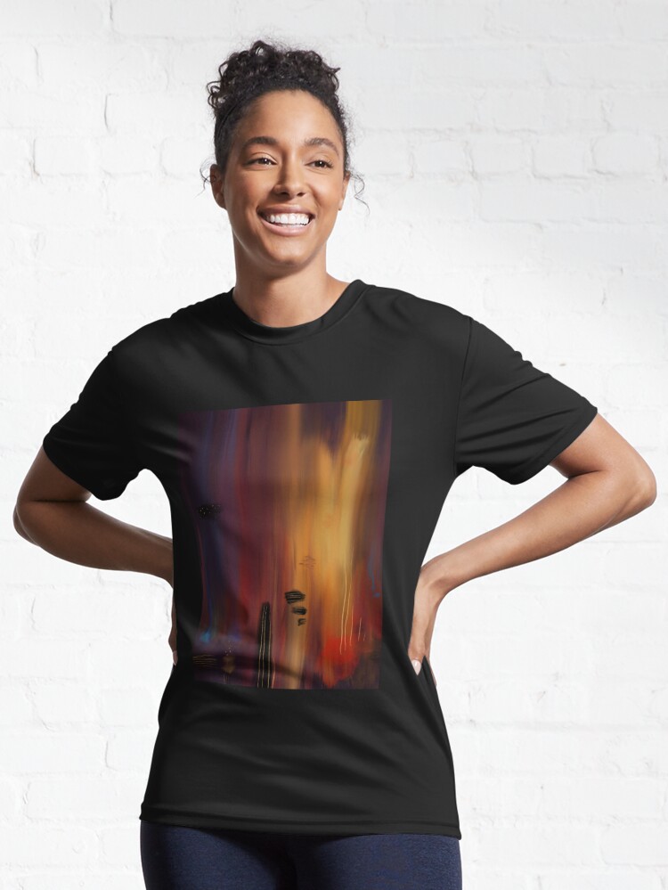 Alternate view of Abstract lullaby  Active T-Shirt