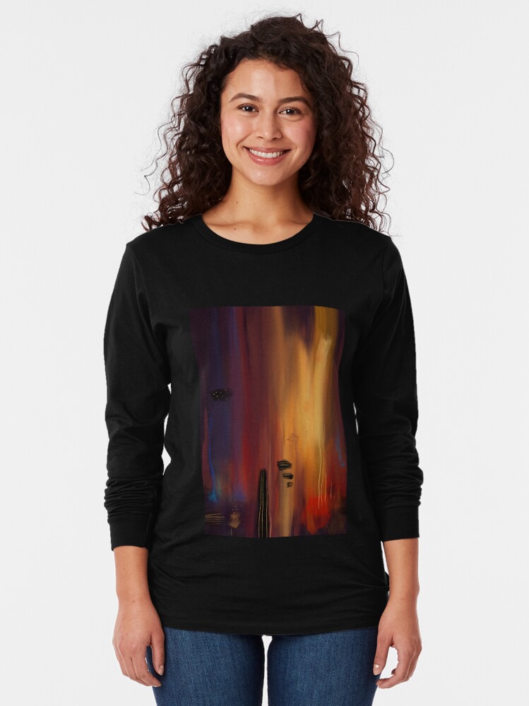 Alternate view of Abstract lullaby Long Sleeve T-Shirt