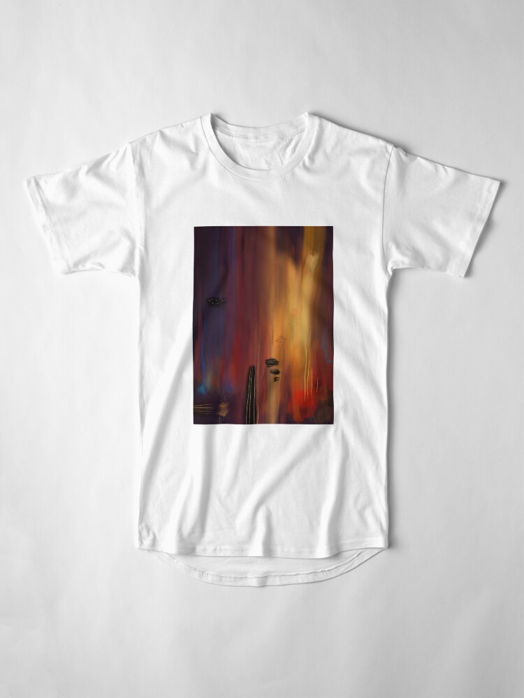 Alternate view of Abstract lullaby Long T-Shirt