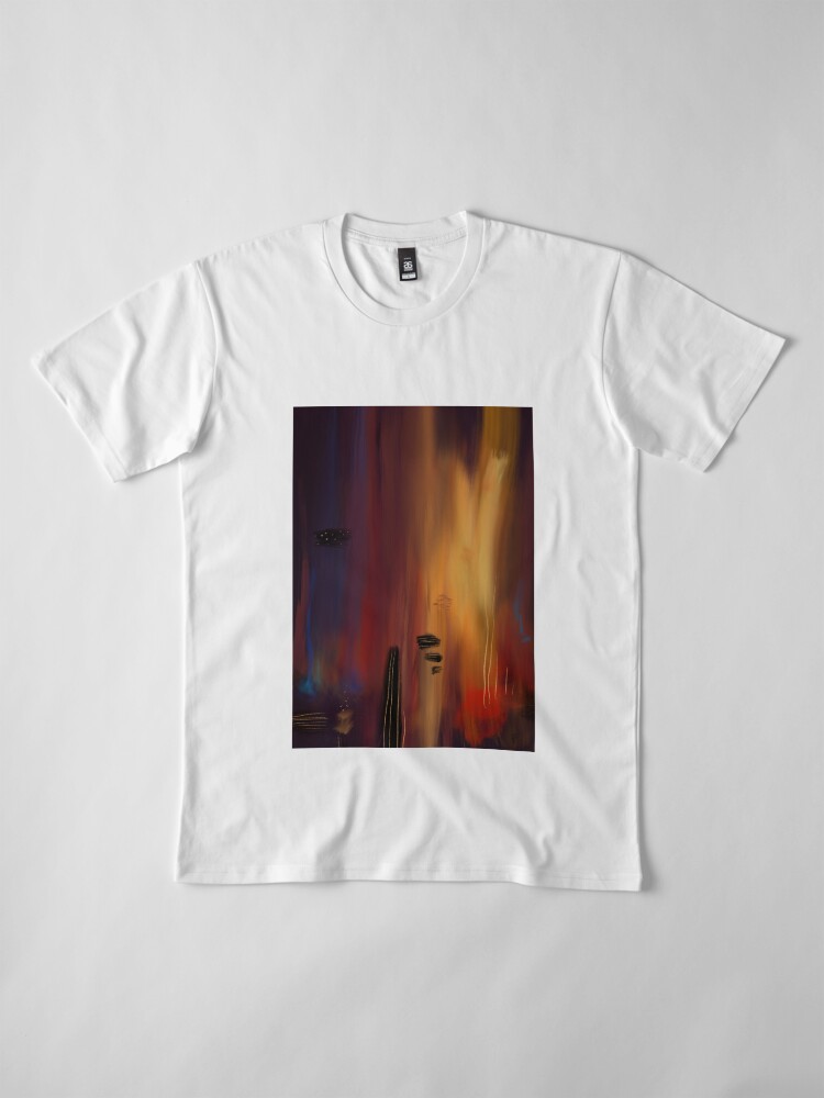 Alternate view of Abstract lullaby Premium T-Shirt