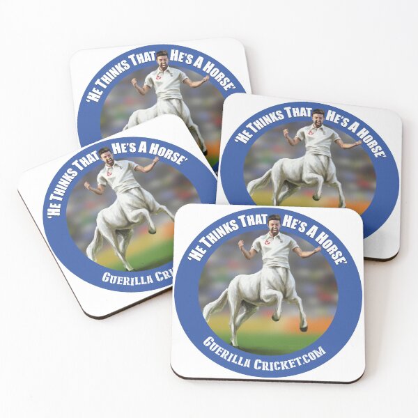 Mark Wood Horse Coasters (Set of 4)