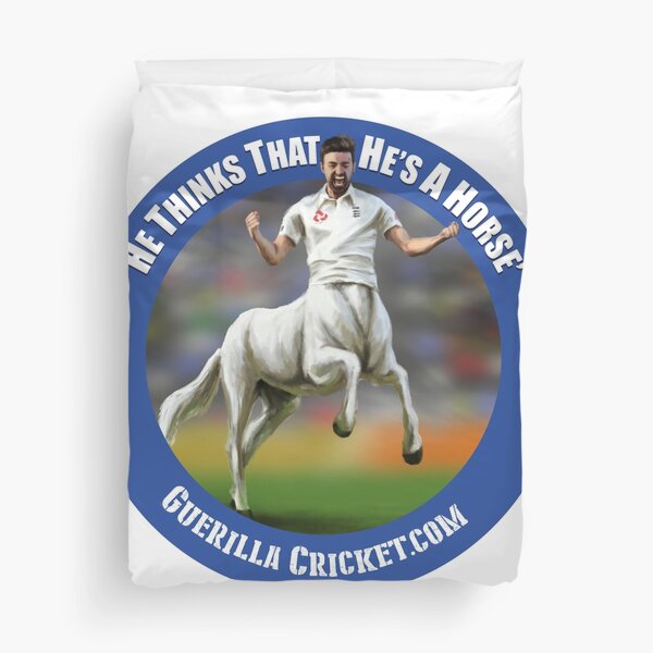 Mark Wood Horse Duvet Cover