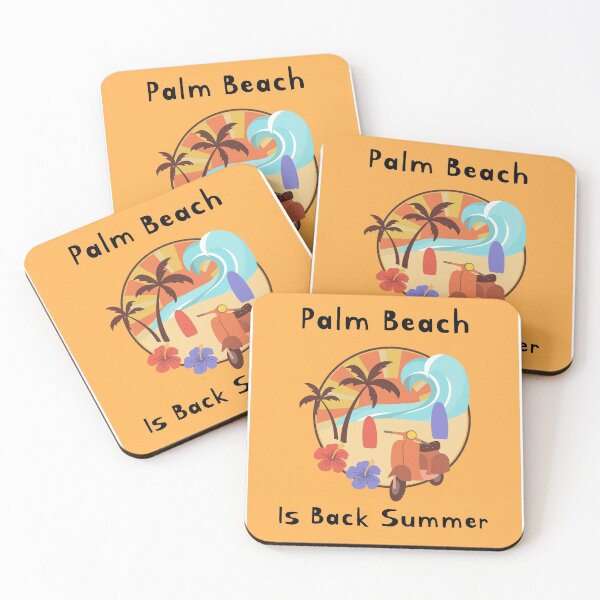 Item preview, Palm Beach Is Back Summer designed and sold by formylovelydog.