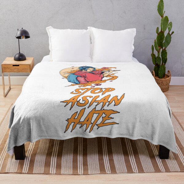 Item preview, Stop Asian Hate Girl In Kimono designed and sold by Chill360.