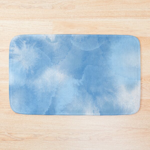 Item preview, Lght bue aesthetic abstract digital drawing designed and sold by Barolina.