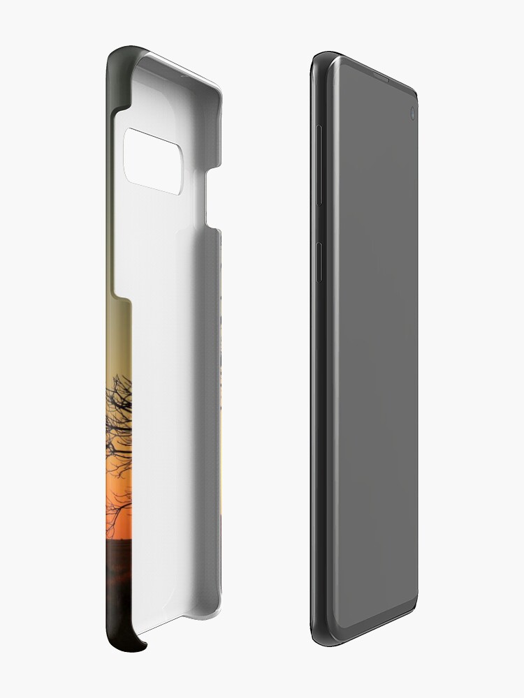Alternate view of Sunset on the flats Case & Skin for Samsung Galaxy