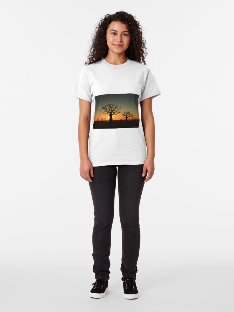 Alternate view of Sunset on the flats Classic T-Shirt