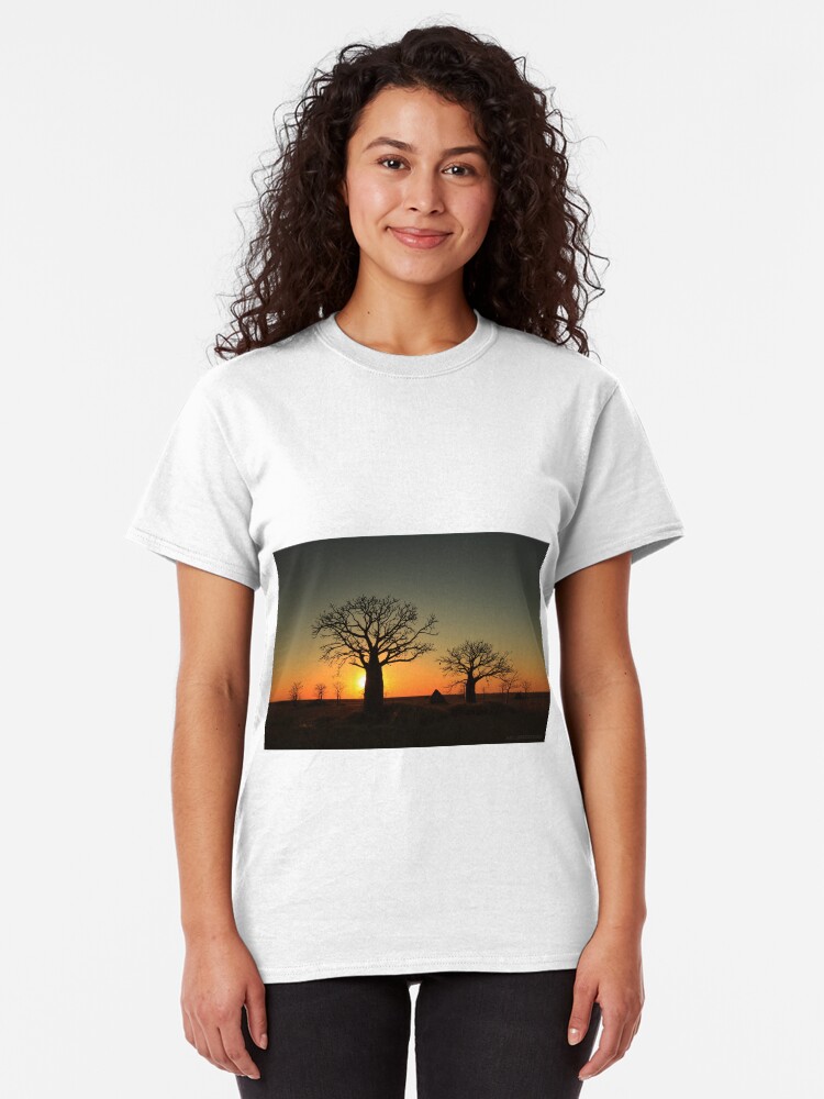 Alternate view of Sunset on the flats Classic T-Shirt