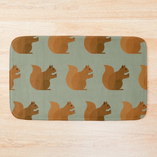 Item preview, Squirrels on green designed and sold by reneesillus.