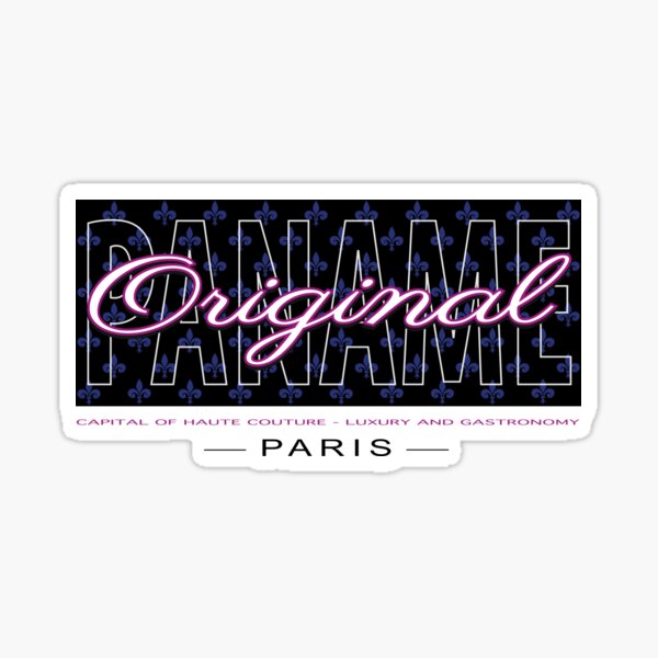 Aperçu de l'œuvre Paname original Paris créée et vendue par FashionHeritage.