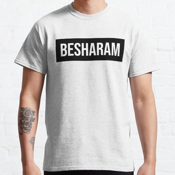 Besharam t shirt Clearance