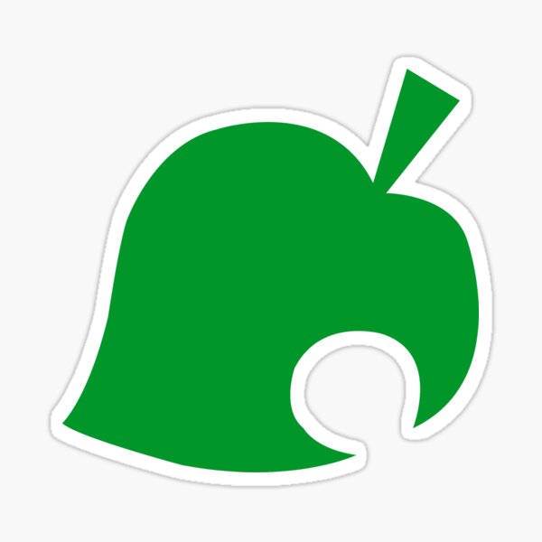 Animal Crossing New Leaf Logo Stickers | Redbubble