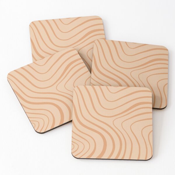 Item preview, Amazing simple aesthetic beige lines art designed and sold by Barolina.
